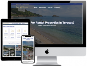 property listing management website - lynwilliams portfolio screenshot